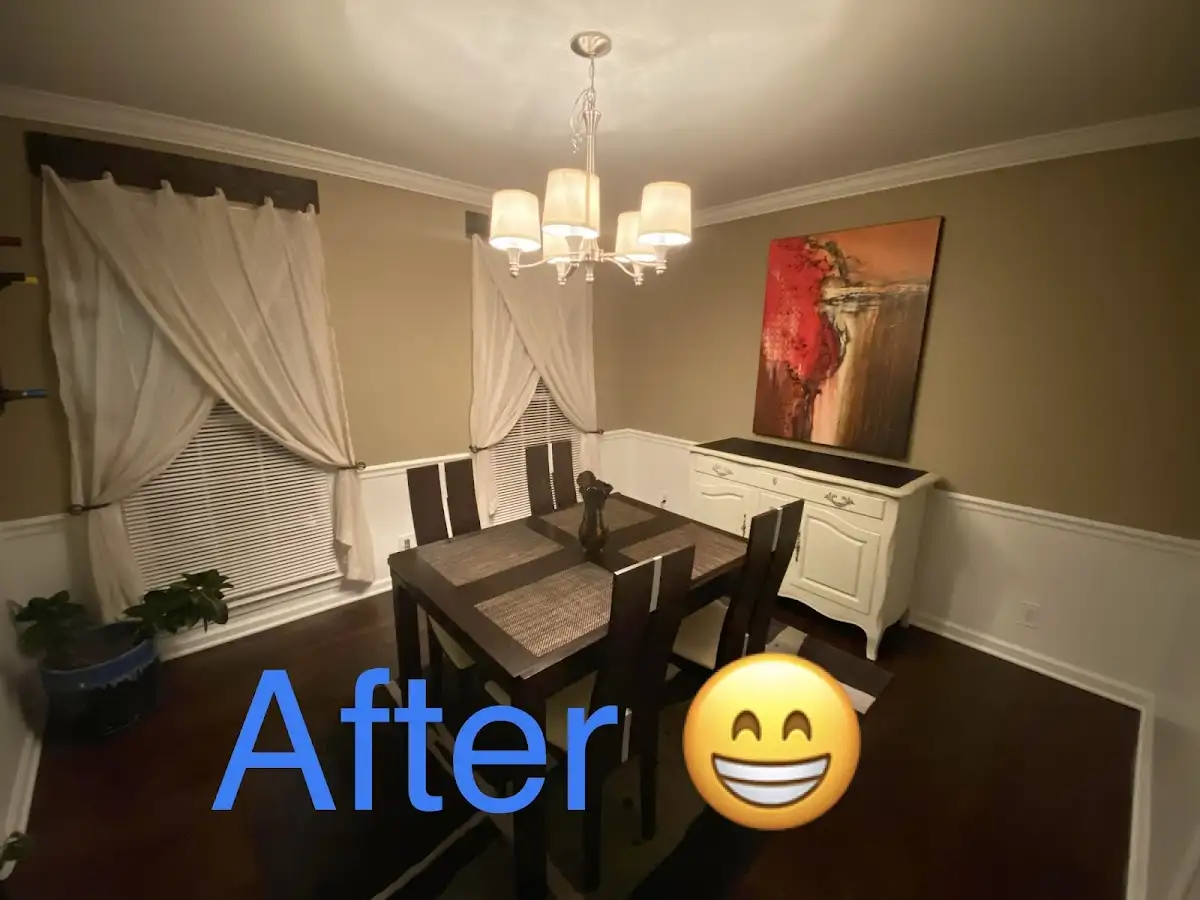 Professional dining room restoration after water damage in Nampa